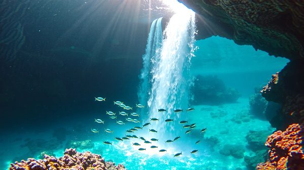 La cascade sous-marine de maurice : un phénomène unique à voir
