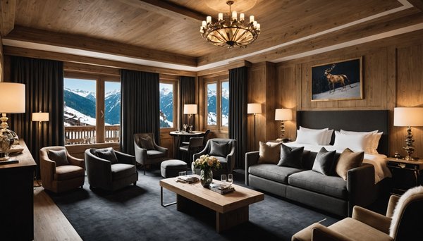 Séjournez dans l'élégance à l'hôtel 5 étoiles de courchevel